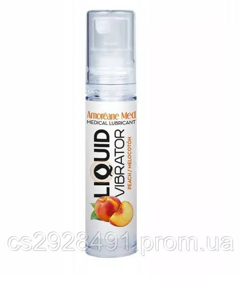 Лубрикант з вібруючим ефектом Peach 10ml