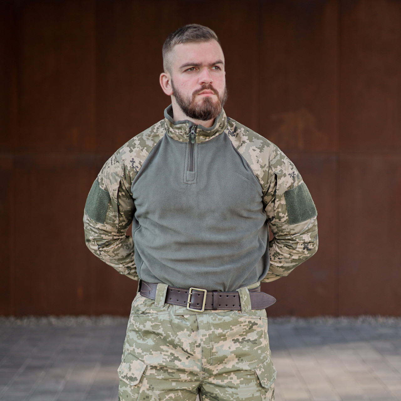 Флісова бойова сорочка Grifon Ubacs(Убакс) піксель М14, фото 1