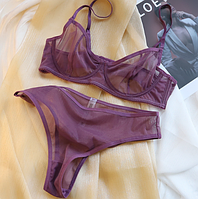 Комплект жіночої білизни Грація (р.L, фіолетовий)