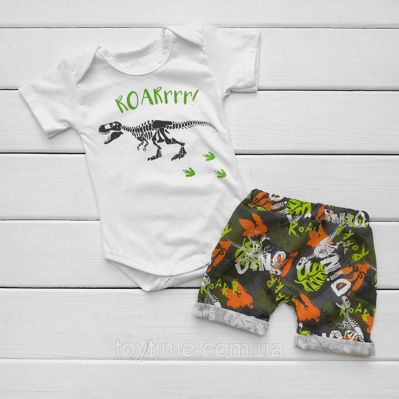 Дитячий літній костюм Діно, фото 1