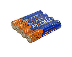 Батарейка AAA (LR03), лужна, 4 шт. в асортименті