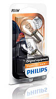 Автолампы P21W 12V 21W BA15s (2шт) Philips Vision