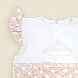 Літній комплект для дівчинки Принцеса, фото 2