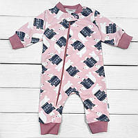 Чоловічок футер з начосом на блискавці Умка