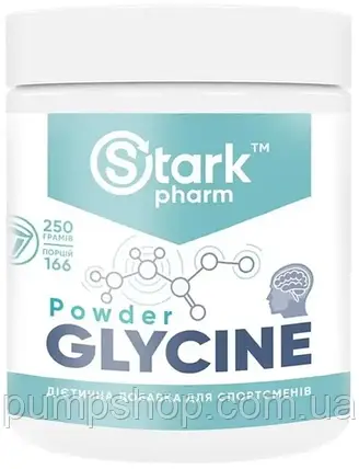 Амінокислота гліцин Stark Pharm Glycine 250 г, фото 1