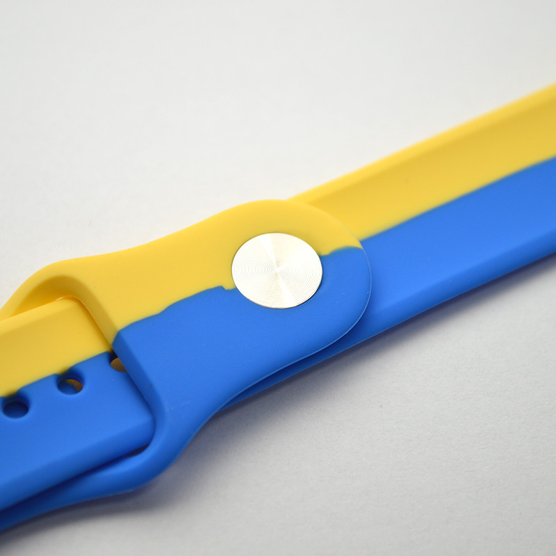 Ремінець для Apple Watch 42mm/44mm/45mm/49mm Original Design Ukrainian Flag, фото 4