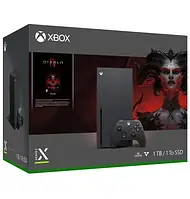 Стаціонарна ігрова приставка Microsoft Xbox Series X 1 TB Diablo IV Bundle (RRT-00035)