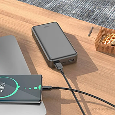 Powerbank J100A HOCO High-ranking power bank(20000mAh) / black, фото 4