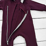 Чоловічок з капюшоном на блискавці Bordeaux, фото 3