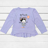 Лонгслів для дівчинки с довгим рукавом Lily