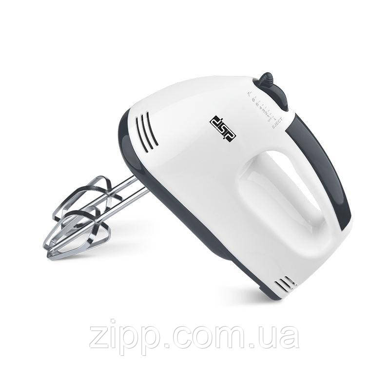 Ручний міксер DSP KM-2033 Чорно-білий, фото 1