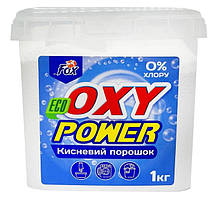 Кисневий пральний порошок Domik expert Fox Oxy Power (1000 гр.)