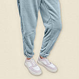 Жіноча піжама демісезонна з пухнастої тканини Silver, фото 5