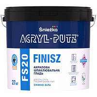 Шпатлівка готова ACRYL-PUTZ FS20 акрилова фінішна 27кг (24шт)