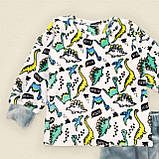 Піжама для хлопчика, вельсофт, фото 2