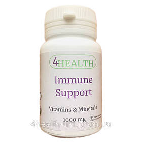 4HEALTH - Immune Support (Vitamins & Minerals) 1000 mg (50 капс)