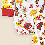 Дитячий комплект боді та штани з принтом Cinnamon, фото 3