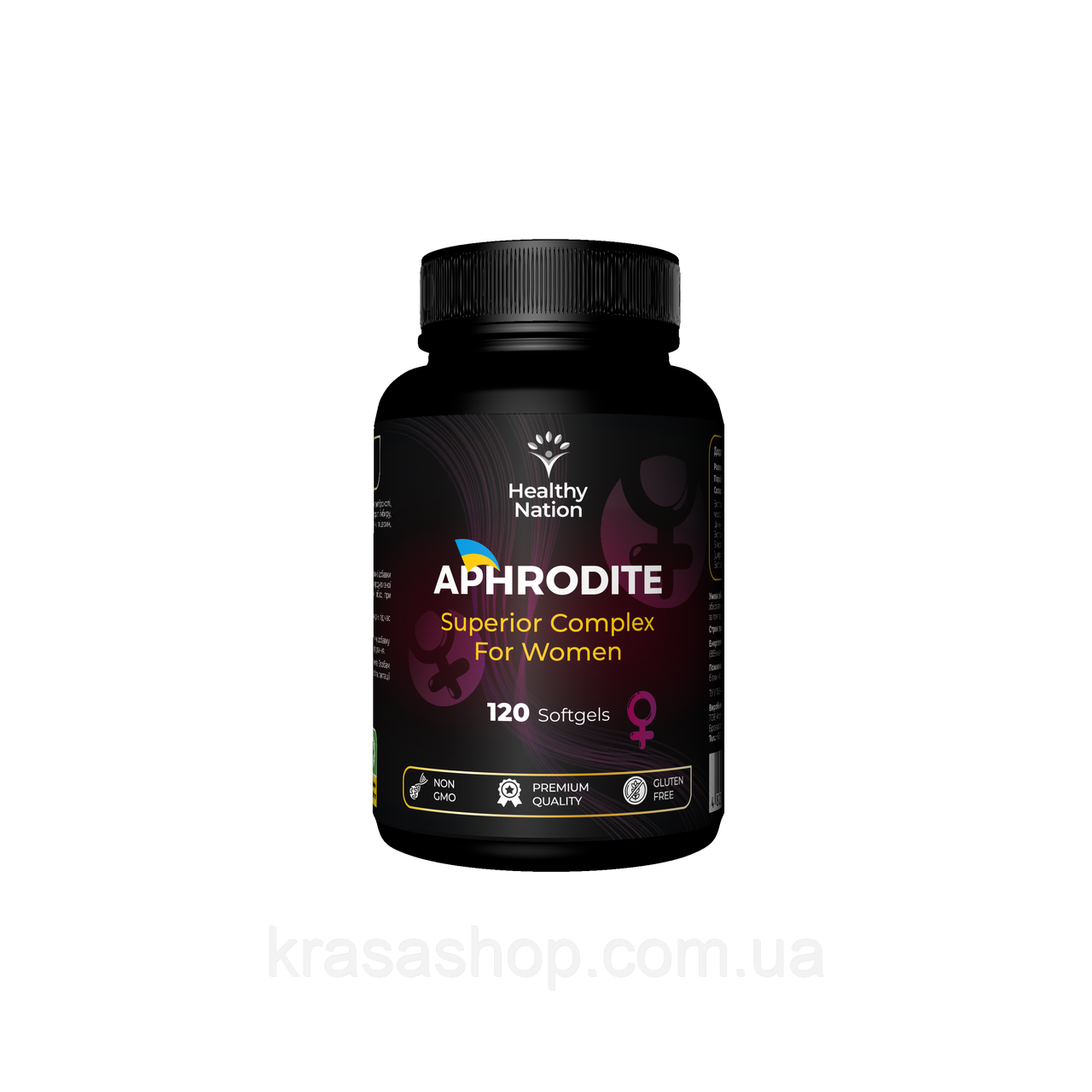 Healthy Nation - Комплекс вітамінів для жінок APHRODITE Superior Complex For Women (120 капс)