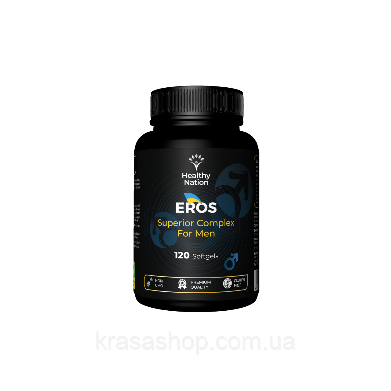 Healthy Nation - Комплекс вітамінів для чоловіків EROS Superior Complex For Men (120 капс)