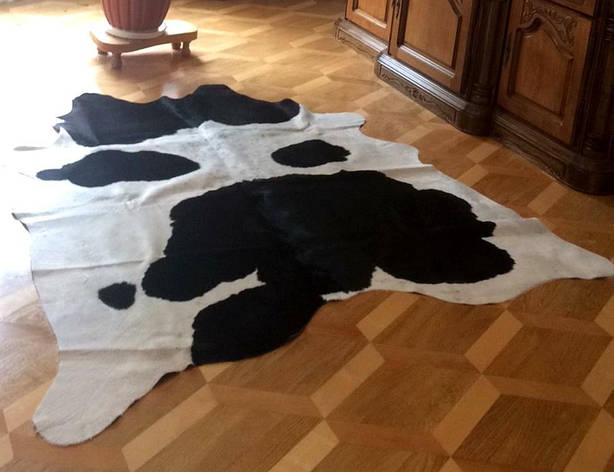 Коров'яча шкура натуральна I Ковер із коров'ячої шкури I Шкура корови, фото 1