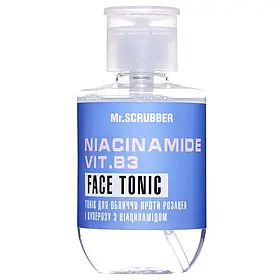 Mr.SCRUBBER - Тонік для обличчя проти розацеа і куперозу з ніацинамідом Niacinamide Vit. B3 Face Tonic (250 мл)