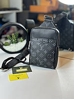Мужская небольшая сумка через плечо Луи Виттон барсетка Louis Vuitton слинг