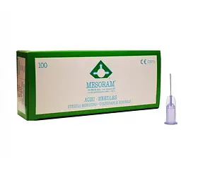 Голки Mesoram для мезотерапії 30G 0.3х13 мм Італія (30G*13 mm)