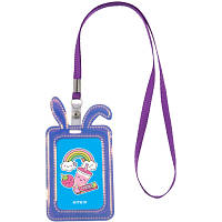 Бейдж Kite Bunny, з голографічним ефектом, фіолетовий (K22-449-01) — Топ Продаж!