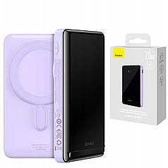Портативний зарядний пристрій BASEUS POWER BANK MAGNETIC 10000mAh 20W + КАБЕЛЬ