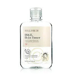 Тонік для обличчя HOLLYSKIN Snail Skin Toner (250 мл)