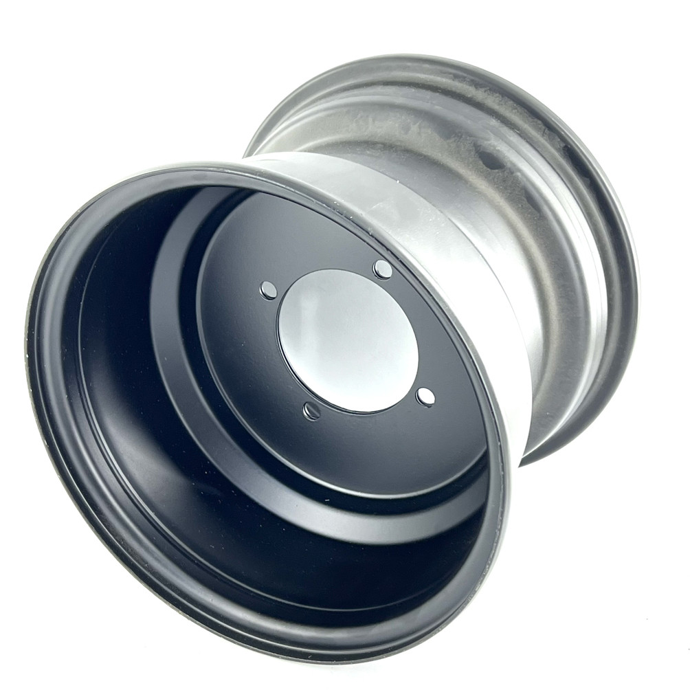 Диск колісний задній квадроцикл 150 200 250 300 кубів R10 4Х110 22х10х10 20х11х10 чорний, фото 1