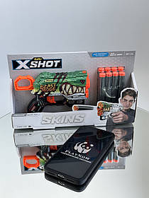 Дитячий швидкострільний бластер X-Shot Skins Menace Spray Tag дитяча зброя