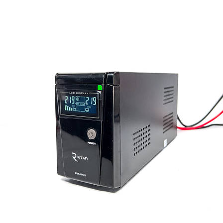 RITAR RTSW-600ND12 LCD ДБЖ для котла — безперебійник — УПС-UPS, фото 2