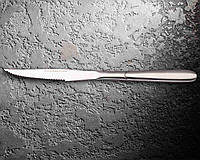 Столовий ніж для стейка "Моніка" 23 см, товщина лезі 0,5 мм, товщина ручки 3 мм.
