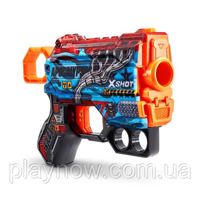 Дитячий швидкострільний бластер X-Shot Skins Menace Apocalypse дитяча зброя, фото 1