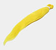 Канекалон жовтий Easy Braid Yellow однотонний EZ Довжина 65±2 см Вага 90±2 г Низькотемпературний матеріал 100-150 °C, фото 4
