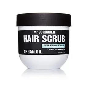 Mr.SCRUBBER - Скраб для шкіри голови і волосся Hair Scrub Argan Oil (250 мл)