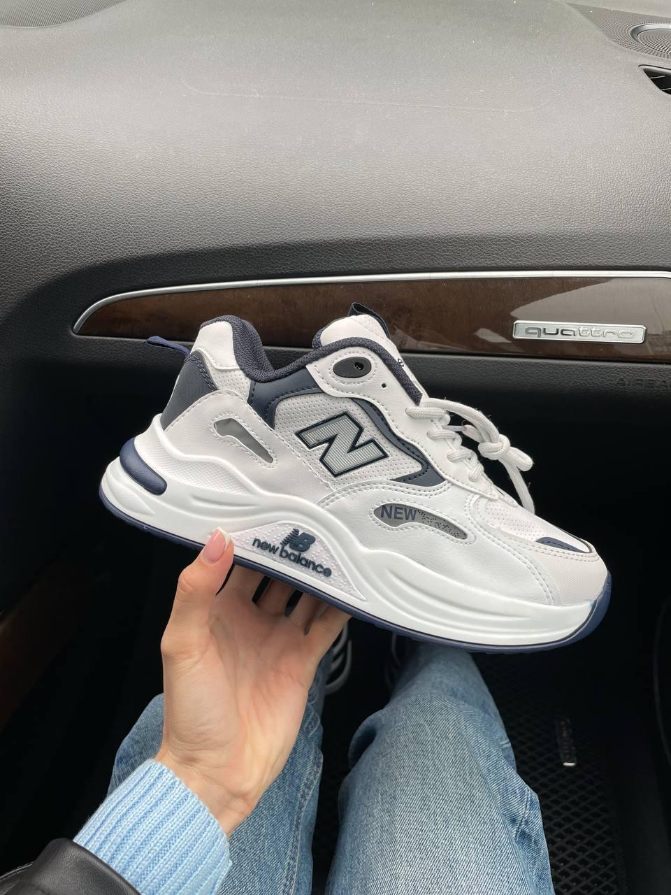 Жіночі білі кросівки з сріблястим New Balance 990 Silver. Нью Беленс 990 кроси жіночі осінні