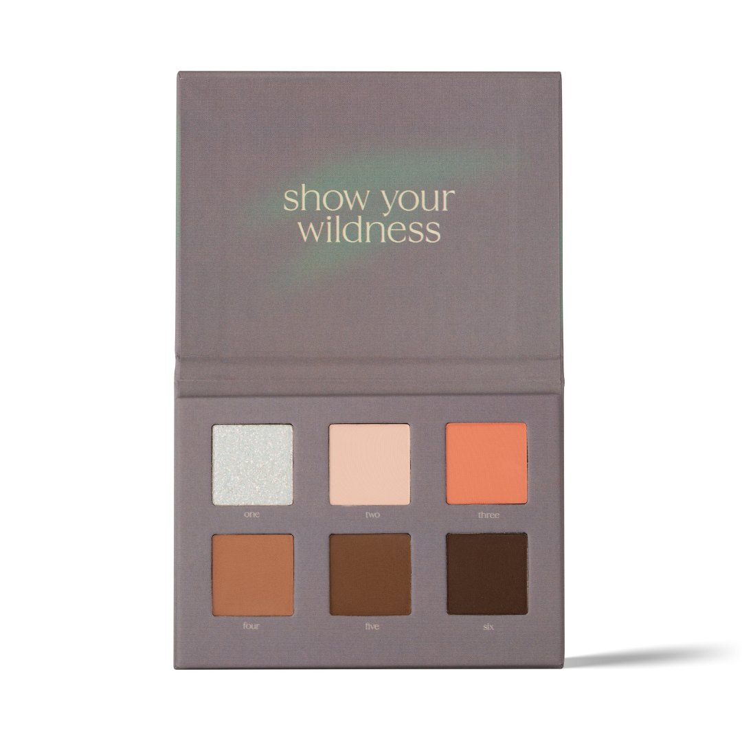 Професійна Палітра тіней для повік Eyeshadows Palette Natural Wildness Paese x Cocolita 8g (6in1)