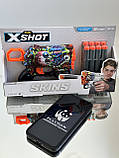 Дитячий швидкострільний бластер X-Shot Skins Menace Scream дитяча зброя, фото 2