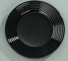 Тарілка обідня 25 см "Harena Black" Luminarc.