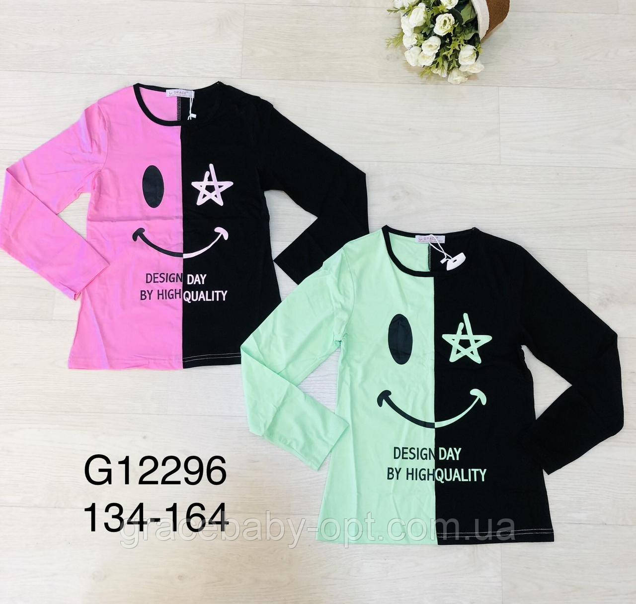 Реглан для дівчаток оптом, Grace, 134-164 см, № G12296, фото 1