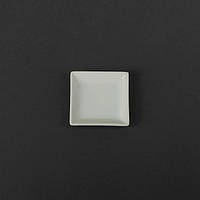 Соусник 30мл (d105верх/d78низ/h14) квадратный белый.