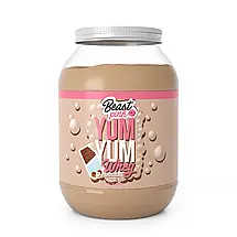 Cироватковий протеїн з L-карнітином GymBeam Yum Yum Whey 1000 г (caramel bisquit), фото 3