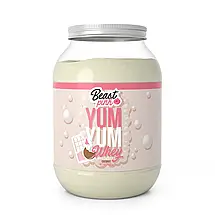 Cироватковий протеїн з L-карнітином GymBeam Yum Yum Whey 1000 г (caramel bisquit), фото 5