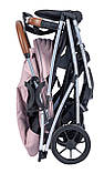 Коляска для дитини прогулянкова FreeON LUX Premium Dusty Pink-Black, фото 7