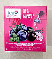 Чай Tea Moments Verry Berry 20 пірамідок зелений, фото 2