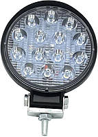 Світлодіодна LED-фара робоча 42 Вт, (3 Вт*14ламп) (SLstart) (тонкий радіатор), фото 2