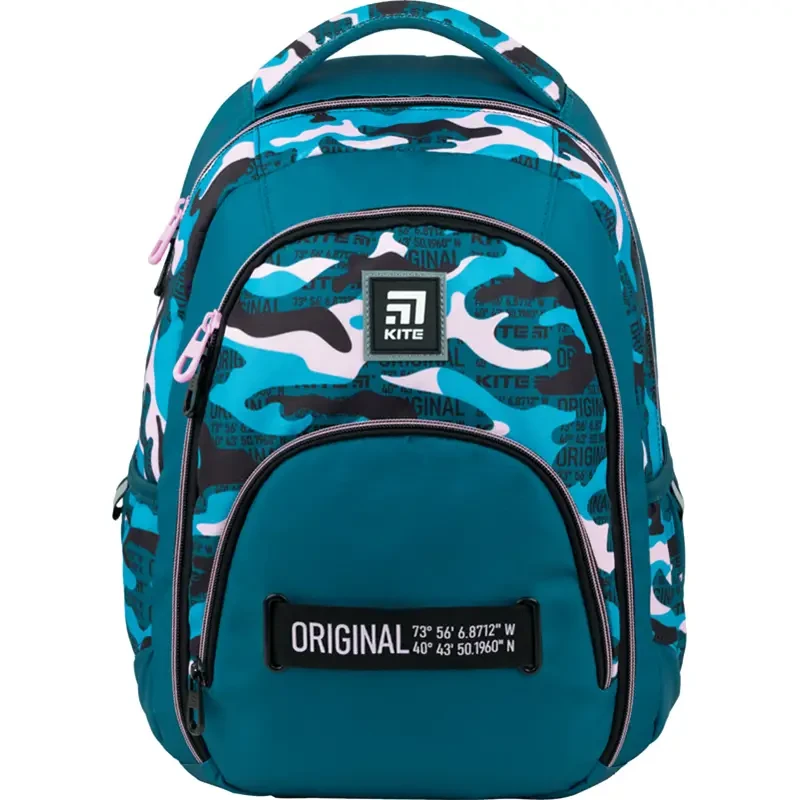 Напівкаркасний шкільний рюкзак (на зріст 130-145 см) Kite Education teens K22-905M-2