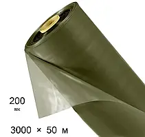 Плівка будівельна 200 мкм - 3000 мм × 50 м